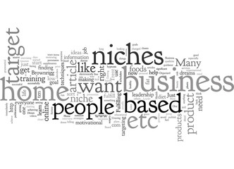 Home Based Business Niches You Can Use Now