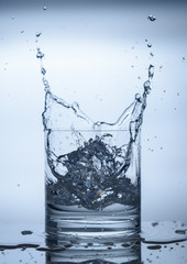 splashing liquid in a glass7