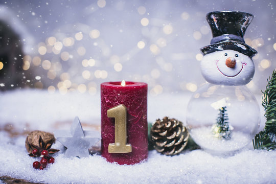 1. Advent Kerze 