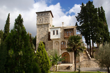 Fototapeta na wymiar Tvrdos Monastery in Bosnia-Herzegovina. Trebinje.