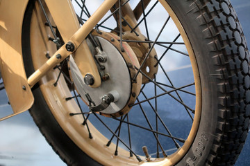 historisches Motorrad - historic motor cycle © Konstanze Gruber