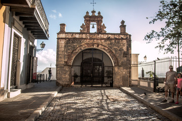 Fototapeta na wymiar Old town, San Juan