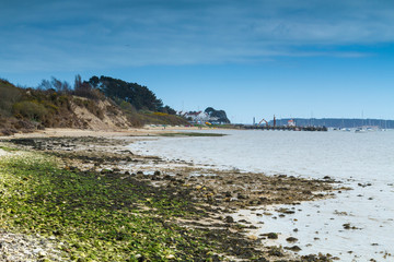 beach and sea