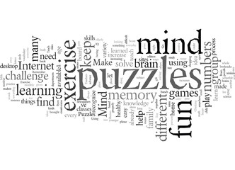 Exercise the Brain in Mind Puzzles