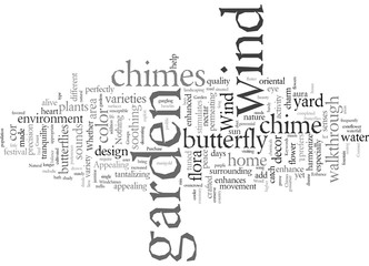 Enhance Your Walkthrough Garden With Wind Chimes