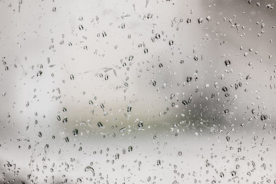 Rain On Window Pane