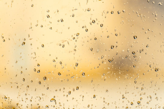 Rain On Window Pane