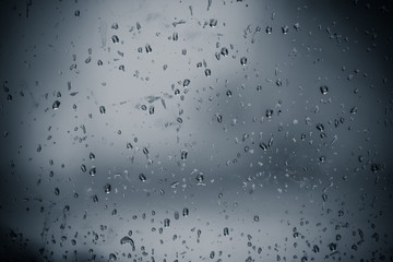 Rain On Window Pane