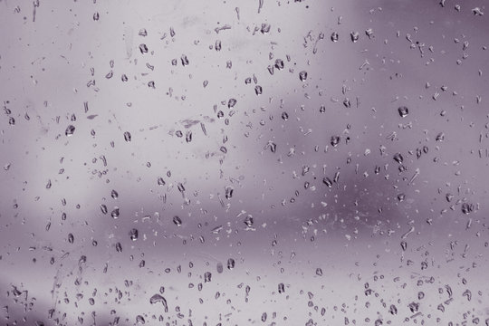 Rain On Window Pane
