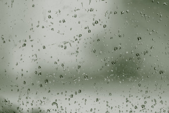 Rain On Window Pane