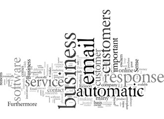 Email Automatic Response Software Makes Sense