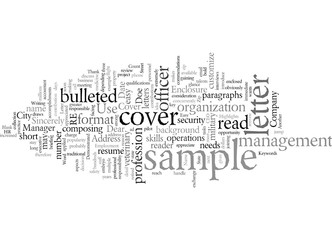 Fototapeta premium Easy Template to Write Your Own Cover Letter