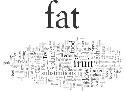 Easily Substitute Fats In Your Everyday Diet