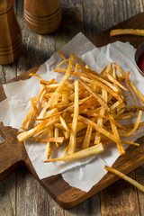 Homemade Shoestring French Fries