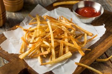 Homemade Shoestring French Fries