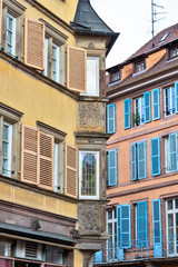 Obraz premium House with oriel in Colmar Alsace France