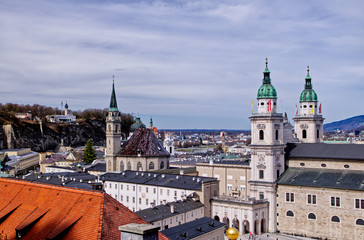 Obraz premium Roofs of Salzburg