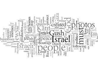 don t expel jews from gaza