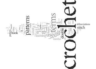 Do You Know Your Crochet Terms