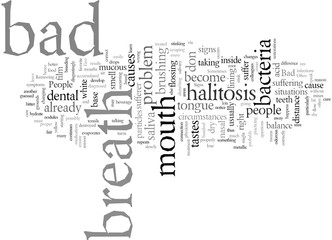 Do You Have The Signs of Bad Breath