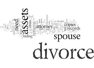 Divorce and Hidden Assets