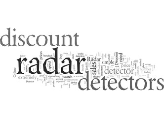 Discount Radar Detector Guide