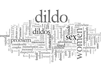 Fototapeta premium Dildo Try it to Feel Awesome