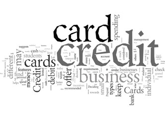 Different Types Of Credit Cards