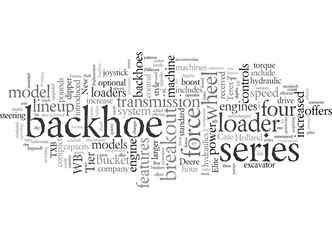 Different Types Of Backhoe Loaders