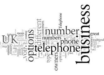 Different Telephone Number Options For UK Business