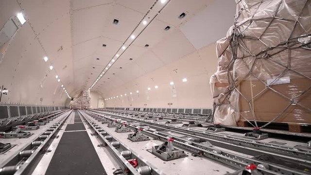 Cargo loading inside air freight