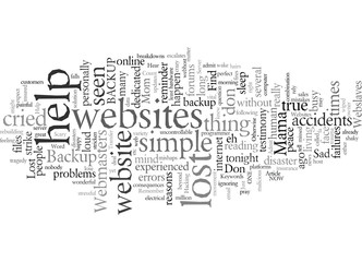 Did I Hear You Say Mama Help Me I Lost My Websites