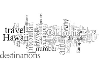 Destinations Popular For Air Travelers