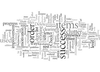 Declutter for Sucess