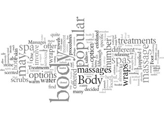 Day Spas Popular Services Offered