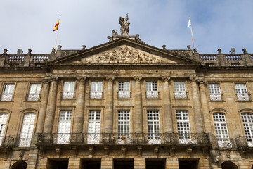 Fototapeta na wymiar Santiago di Compostela, Galizia, Spagna