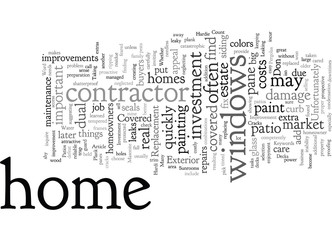 Fototapeta premium Covered Patios and Home Improvement as Investment Strategies