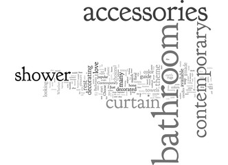 contemporary bathroom accessories