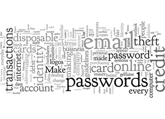Fototapeta premium computer identity theft