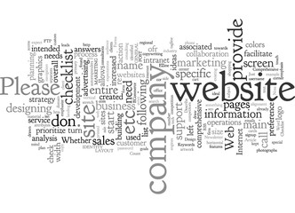 Comprehensive Web Design Checklist