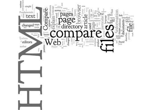 Compare HTML Files