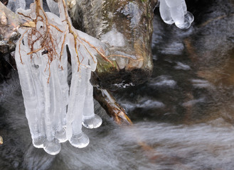 Fingers of Ice and Water