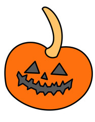 ハロウィン4(オレンジ線)