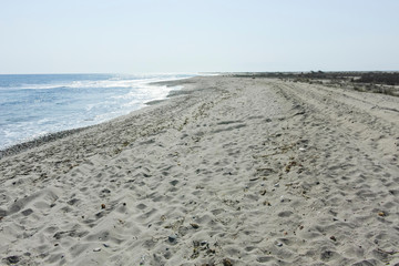 Famous Beach at Possidi Cape, Kassandra Peninsula, Chalkidiki, Greece