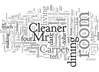 Cleaned Up or Cleaned Out