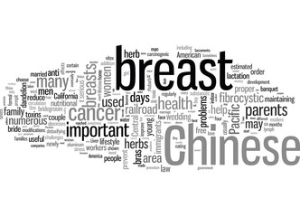 Chinese Medicine For Breast Health