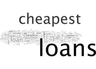 Cheapest loans when cheap loans are not good enough