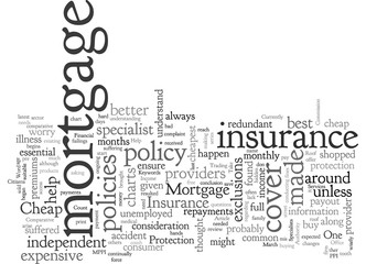 Cheap Mortgage Insurance Can Help You To Keep The Roof Over Your Head