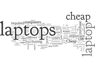 Cheap Laptops How to Buy the Right One