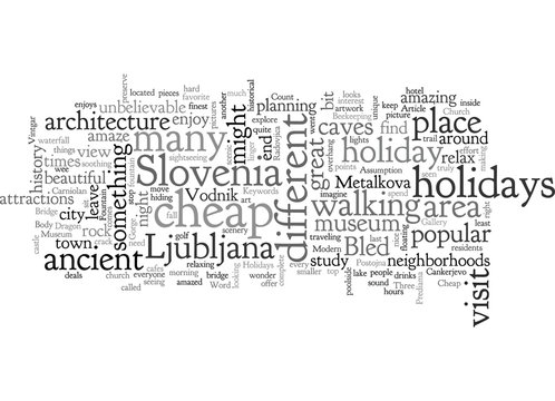 Cheap Holidays In Slovenia